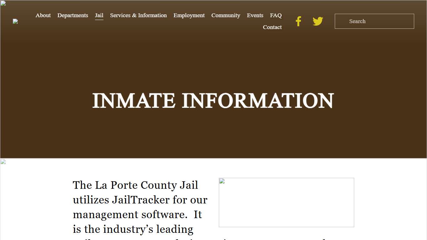 Inmate Information — La Porte County Sheriff's Office